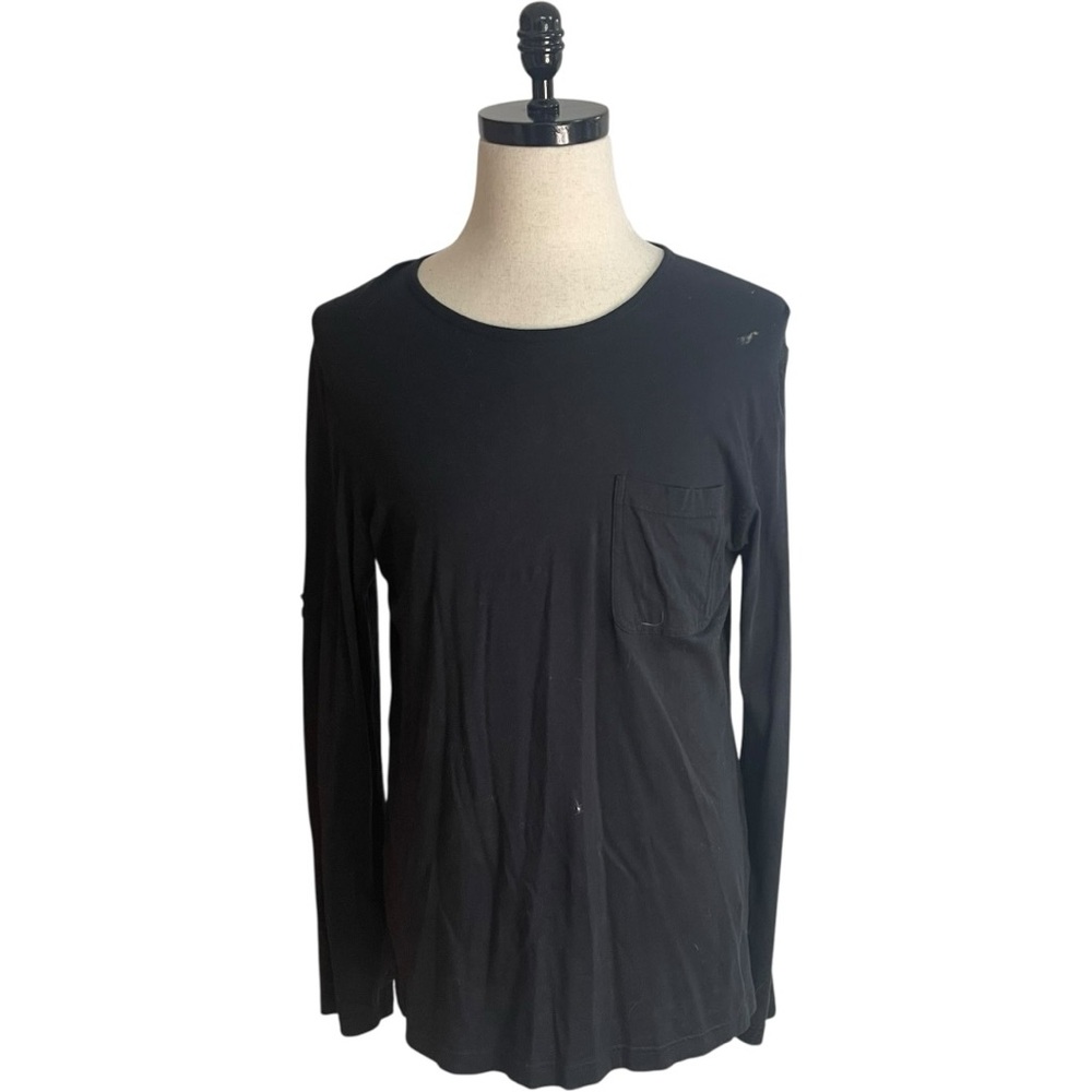 Esprit Roll Tab Tee T-shirt Black